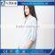 round sweep 3/4 sleeve women cotton blouse oem factory