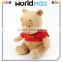 China Made Graceful Red Jacket Bear Promotional Baby Plush Toy