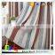 New design modern stripe Chenille linen look polyester jacquard fabric for curtain/ sofa/cushion home or hotel using