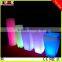 Indoor and outdoor LED lighted round flower pot/light up planter pot with 16 colors illuminated
