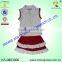 2015 new summer baby girl dress 3pcs set wholesale