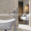 Single Handle Floor Standing Brass Bathtub Tap With Hand Shower