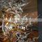 hand blown glass chandelier decoration XO-20150622 Modern glass art chandelier from famous Chinese glass artist Mr Ou LianHua