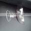Hand make high quality colored glass champagne coupe with short stem