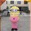 2015 hot sale adult minion mascot costume /child minion costume / minion mascot costume for advertising