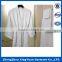 shawl collar wholesale white terry bathrobe, terry bath robes in shawl collar style for hotels, motels
