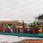 Animal Jungle Inflatable Fun City Obstacle Course for Sale