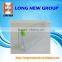 LN PVC transparent green handle zipper bag