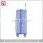 purple hard case colorful pc/abs plastic storage vintage style suitcase