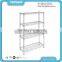 Adjustable Layer Chrome Garage Wire Mesh Shelving