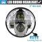 7" led high low beam 7inch headlight for Jeep Wrangler wholesale