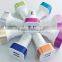 Dual USB Car Charger New Arrival Latest Unique Design Colorful car charger for Smartphone/Tablet