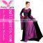 Long Sleeve Maxi Evening Dress Queen Carnival Costume Cosplay Costumes