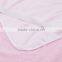 Hypoallergenic Rolled Pink Cotton Terry Bound Bed Sheets