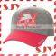 Korean fashion embroideryed custom women golf caps