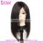 2016 New Style Glueless human hair short bob wigs with bangs Virgin Brazilian Lace Front Wig Bob Style