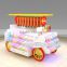 2016 Christmas mall candy kiosk, cotton candy kiosk design, candy store furniture for sale