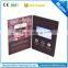 tft screen video greeting card video book for brands promotion