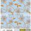 JY-3584 Laminated PVC tablecloth with non-woven/flannel backing( golden/silver partial printing)