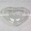 clear plastic box 300g heart shaped plastic fruit box