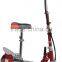 Electric 120W Kids Motorized Riding E Scooter w/ Seat - Red