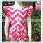 New Baby rompers girl baby Romper pink chevron jumpsuit baby clothes