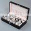 The Chinese Factory Wholesale Custom 12 Slot Watches Boxes, High-grade Wooden Black Display Box