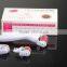 Interchangeable 3 in 1 dermaroller,skin nurse roller with 180 needles,600 needles,1200 needles -L013B