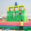 multi- function inflatable rock climbing wall for outdoor games