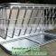 Galvanized Hay Rack with trough and top cover for Horse stall panels