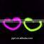 Fashionable Party Favor Heart Shape Glow Glasses( EN71, ASTMF963)