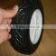 8"x1.75" kids wagon solid wheel with poly rim