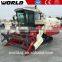 China light paddy 5.0E mini rice wheat combine harvester price with CE