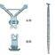 Aluminum Alloy Grid Inner Suspension Gin Pole