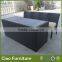 Wicker patio furniture bar set outdoor rattan bar table and chair