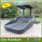 2016 New Design Hetel Poolside Day Bed Outdoor Rattan Sun Bed