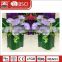 China Home Garden custom flower pot molds supplier plastic round flower box for christmas decoration