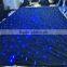 Good quality indoor Black white curtain led star drop curtain / led star cloth / led star for stage