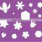 Multi-patterned Plastic Drawing Stencil For Children