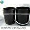 inner black clear bottom candle jar glass container