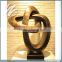 high quality modern bronze sculpture/modern abstract sculpture/metal arts crafts