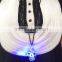 Halloween led flashing blinking lights skull necklace