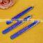 Colorful paint spraying stainless steel finger nail file in beauty salon