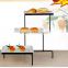 hot sale new ceramic buffet serving plate with durable stand