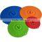 2015 LFGB Approved Top Quality green silicone microwave cover