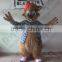 cartoon red hat squirrel mascot costume Leisure style squirrel costumes