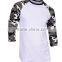Dream USA Men's Casual 3/4 Sleeve Baseball Tshirt Raglan Jersey Shirt