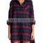 Custom good quality slim fit plain work shirt