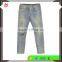 Newly Design Boyfriend Style Mid-Rise Denim Jeans Pants with Five Pockets