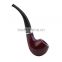New 1x Durable Wooden Tobacco Pipe + Smoking Pipe Stand + Cigar Cigarette Smoking Pipe Leather Case cover